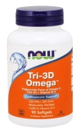Suplement diety Now Foods Tri-3D Omega-3 kapsułki 90 szt.