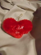 Pluszowe serce walentynki