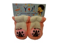 Buciki - Botki Polarowe z Maskotką 0-6M r