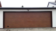 600 x 226 cm, Drzwi garażowe, orzech, Producent