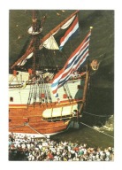 Pocztówka - Parada żaglowców / rufa galeonu 'Batavia'