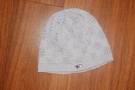 czapka AJS ażurowa fioletowa 1-2 lata st. bdb