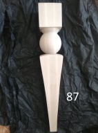 NOGI TOCZONE STYLOWE nóżki drewniane Ludwik WZORY