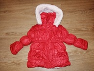 Czerwona kurteczka-płaszczyk zimowa 68