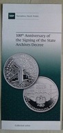 Folder - 100 r. Dekretu o archiwach państwowych