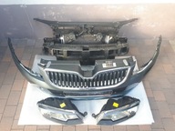 ZDERZAK PRZEDNI LAMPA LEWA+PRAWA OCTAVIA III 13-17 r. ORYGINAŁ