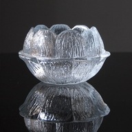 ŚWIECZNIK HOLMEGAARD WATER LILY ROYAL COPENHAGEN MEGA DUŻY średnica 18cm