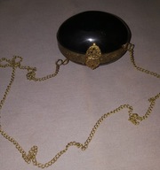 ART.DEKO TOREBKA TEATRALNA PUZDRO W MOSIĘŻNYM OKUC