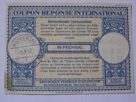 Niemcy - Międzynarodowy Kupon Na Odpowiedź - 1957