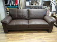 SOFA 3-KA BRĄZ - skóra - LUXFORM