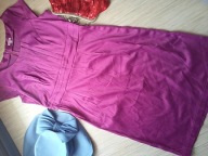 * FORTI * ELEGANCKA SUKIENKA FIOLET_44