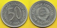 JUGOSŁAWIA 50 DINARA 1985 r.