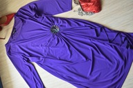 * DEBENHAMS * SUKIENKA ELEGANCKA FIOLETOWA_44