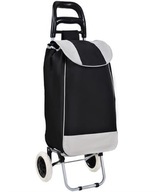 WÓZEK NA ZAKUPY ZAKUPOWY TORBA NA KÓŁKACH SOLIDNY MOCNY SKŁADANY KIESZEŃ