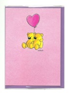 Karnet - Jan Vis, Zakochane misie i balonik / serce