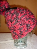 CZAPKA Z POMPONEM KOLOROWA BIEGA BEANIE BARTS WAW