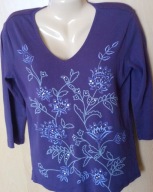 Bluzka Karen Scott z USA rozmiar S