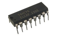74HC76 układ scalony DIP16 - 1 sztuka