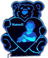 NOCNA LAMPKA IMIENNA LED DLA DZIECKA ROCZEK OKAZJA