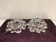 Ciezkie swieczniki ze szkla