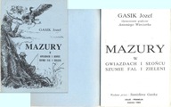 Mazury w gwiazdach i słońcu szumie fal i zieleni 1983 Józef Gasik Wieczorek