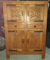 drewniana komoda barek