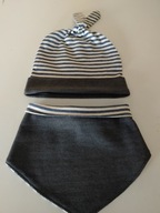 KOMPLET - CZAPKA I CHUSTA roz.46-50