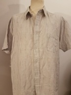 KOSZULA MĘSKA ROZ.L/XL ORYGINALNA LEN LNIANA SKAND