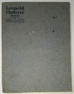 KRAKÓW HUTTERER REKLAMA KATALOG INSTRUMENTY MUZYKA