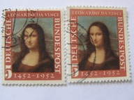 RFN - Mona Lisa - da Vinci - Mi. 148 I+II kasowane