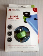 OlloClip zestaw 3 obiektywów do iPhone 5
