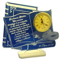 PODZIĘKOWANIA GRAWER DLA CHRZESTNEJ ŚLUB ZEGAR