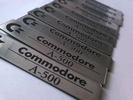 Badge sticker znaczek Amiga 500
