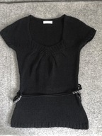 sweterek z krótkim rękawem