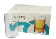 Komplet 6 Szklanek Do Herbaty Basic Krosno 250 ML