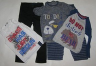 ZESTAW SPODNIE KOSZULKI SPODNIE PIŻAMY 5 szt 116 c