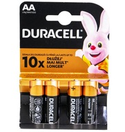 Bateria alkaliczna Duracell AA (R6) 4 szt.
