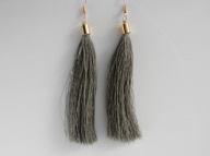 KOLCZYKI DŁUGIE CHWOSTY 12 CM