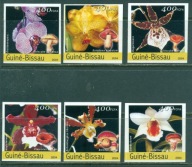 GRZYBY. kwiaty. GUINE BISSAU. Mi zn.x6 B**2004r.