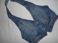 NEW LOOK EXTRA KAMIZELKA JEANS 134