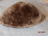 SUPER CZAPKA BARANICA NATURALNE FUTRO