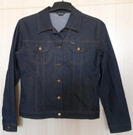 Kurtka jeans granatowa z kieszonkami rozm. S