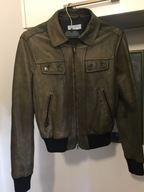 śliczna kurteczka 100% skóra Strenesse Blue CUDO