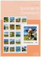 Austria 2019 Znaczki Ark ** góry kwiaty owoce lato