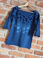 Granatowa w cętki * ombre