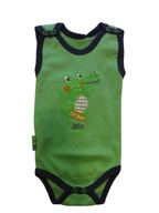 BODY BEZ RĘKAWKÓW R.68 AFRICA ZIEL.
