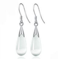 Kolczyki małe akrylowe - łezka