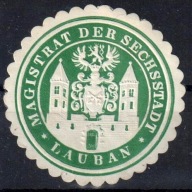 Zalepka-Winieta - Lauban - Lubań