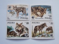 Polska - Wilk - zwierzęta chronione - Fi. 2827-30 **
