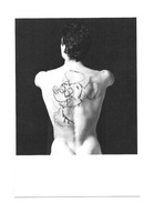 Pocztówka - Autoportret z Myszką Miki / Mickey Mouse